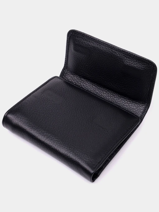 ST Leather Accessories Гаманець колір чорний фото 3