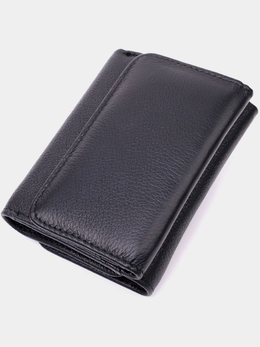 ST Leather Accessories Гаманець колір чорний фото 2