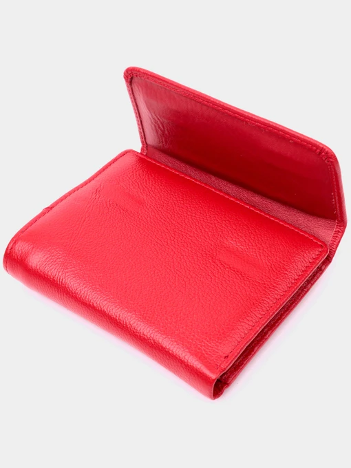 ST Leather Accessories Гаманець колір червоний фото 3