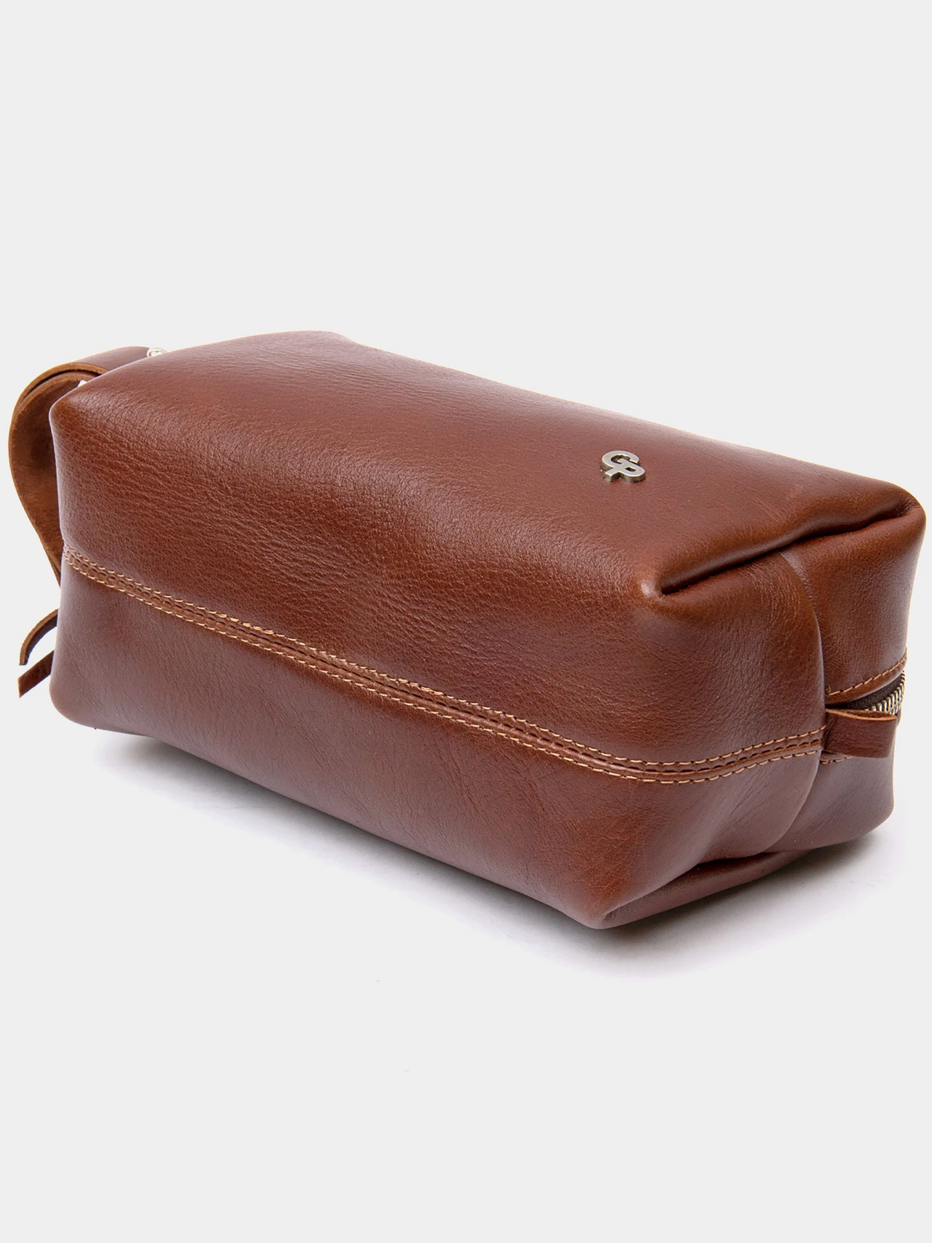 Мужской несессер из натуральной кожи GRANDE PELLE Коричневый Grande Pelle модель bag24_11416 Мужской несессер из натуральной кожи GRANDE PELLE Коричневый Grande Pelle модель bag24_11416 Фото
