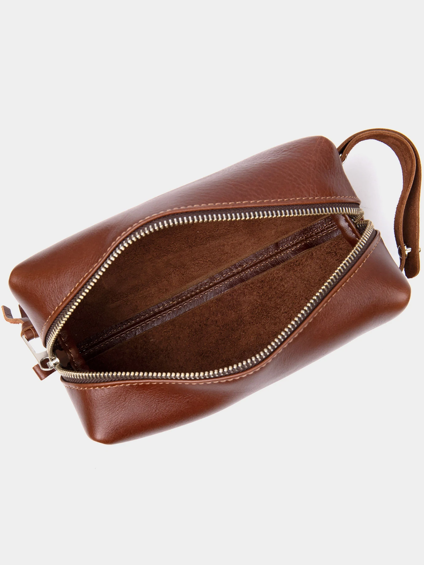 Мужской несессер из натуральной кожи GRANDE PELLE Коричневый Grande Pelle модель bag24_11416 Мужской несессер из натуральной кожи GRANDE PELLE Коричневый Grande Pelle модель bag24_11416 Фото