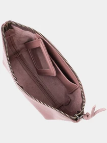Очаровательная женская кожаная Органайзер-косметичка GRANDE PELLE Пудровый Grande Pelle модель bag24_16793 Фото