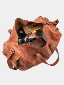 Дорожные сумки и чемоданы Grande Pelle модель bag24_11047 Фото