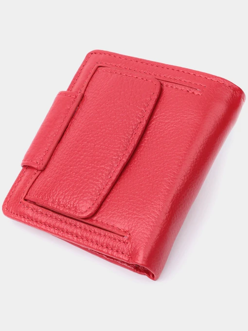 ST Leather Accessories Гаманець колір червоний фото 2