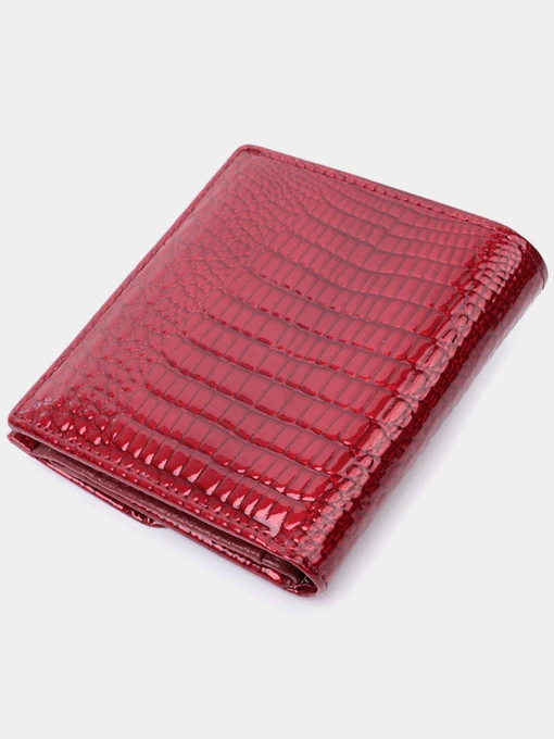 ST Leather Accessories Гаманець колір червоний фото 2