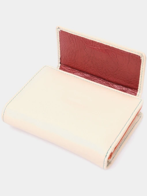 ST Leather Accessories Гаманець колір білий фото 3