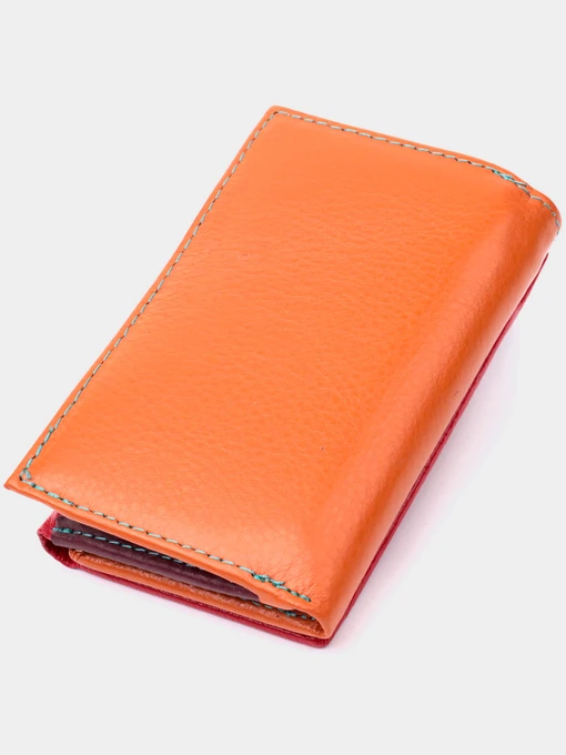 ST Leather Accessories Гаманець колір червоний фото 2