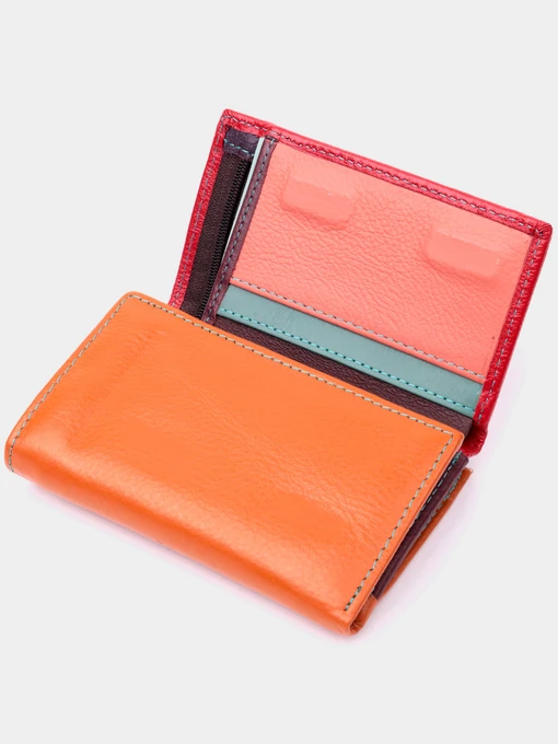 ST Leather Accessories Гаманець колір червоний фото 3
