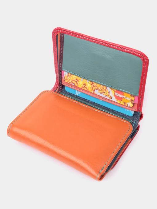 ST Leather Accessories Гаманець колір червоний фото 3