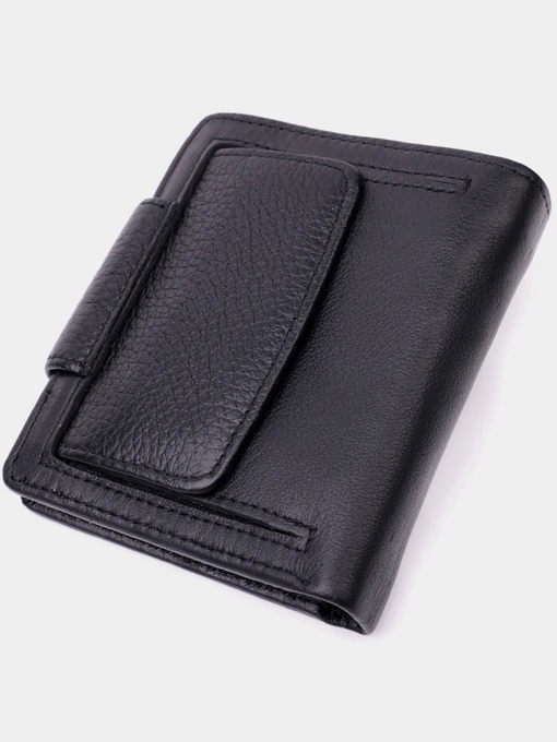 ST Leather Accessories Гаманець колір чорний фото 2