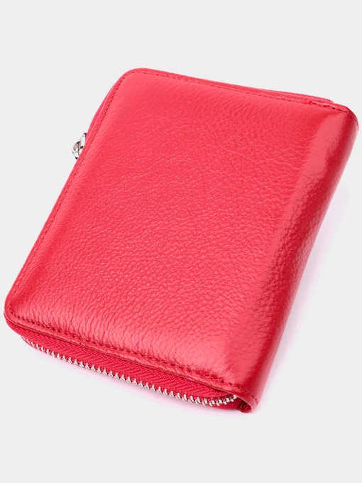 ST Leather Accessories Гаманець колір червоний фото 2
