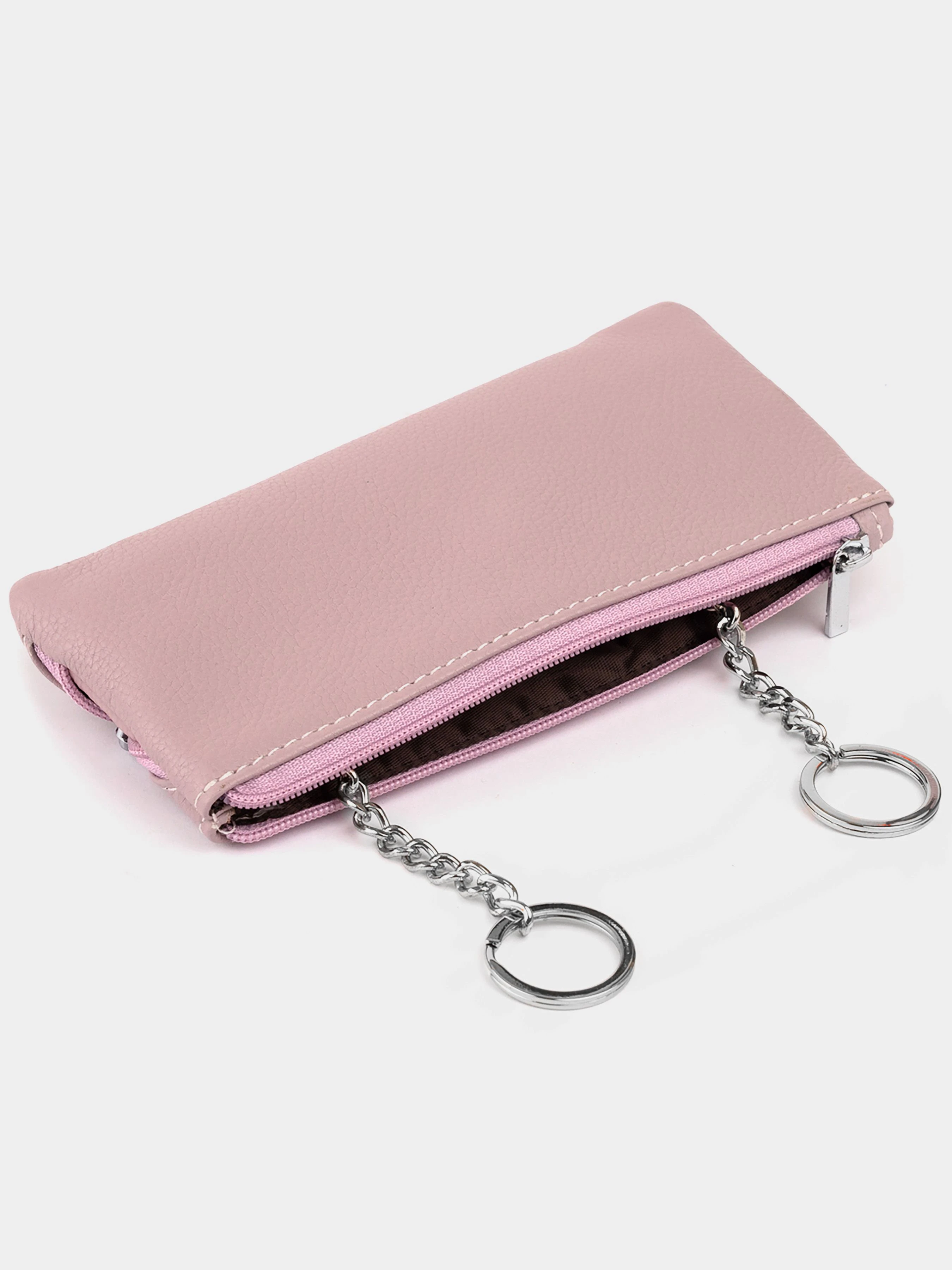 ST Leather Accessories Ключниця колір рожевий фото 2
