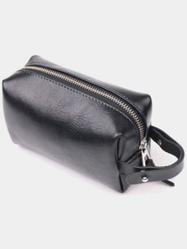 Небольшая Органайзер-косметичка из гладкой кожи на молнии Grande Pelle модель bag24_16761 Фото