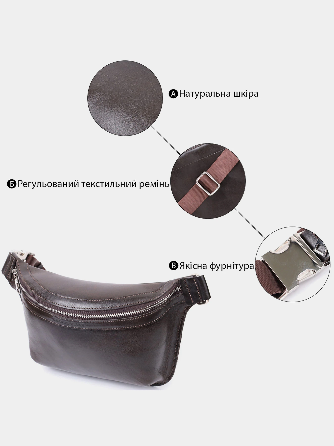 Сумки Grande Pelle модель bag24_22814 Фото