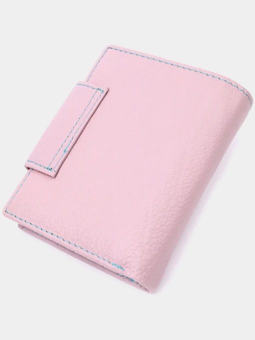 ST Leather Accessories Портмоне колір рожевий фото 2