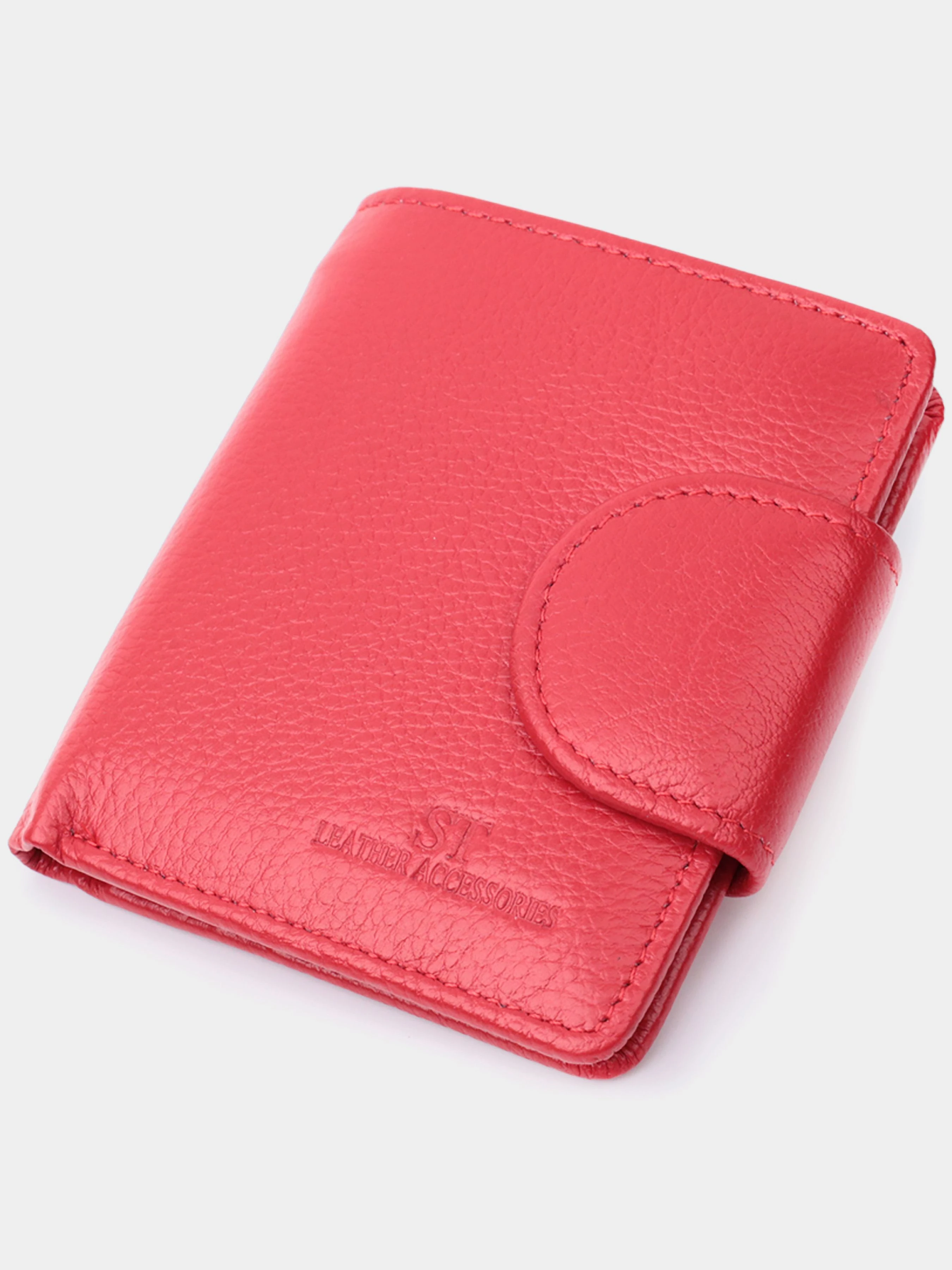 ST Leather Accessories Гаманець колір червоний