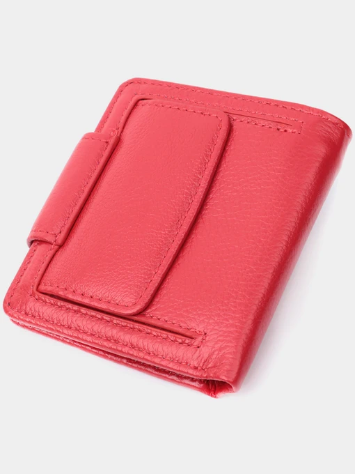ST Leather Accessories Гаманець колір червоний фото 2