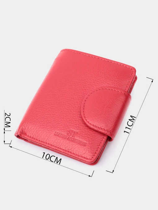 ST Leather Accessories Гаманець колір червоний фото 3