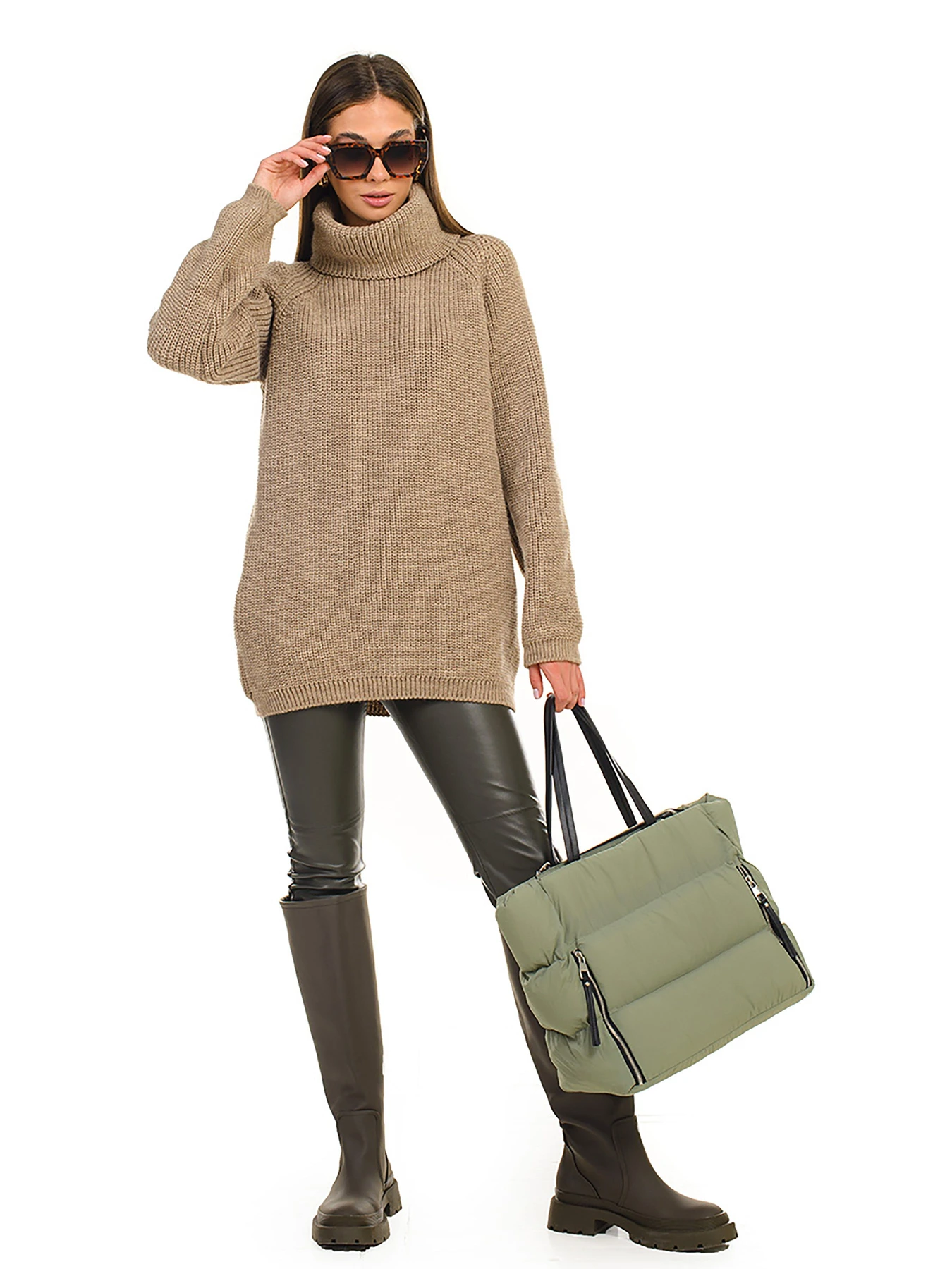 Свитры и кардиганы SVTR модель 4980cappuccinoWSWTSVTR Свитры и кардиганы SVTR модель 4980cappuccinoWSWTSVTR Фото