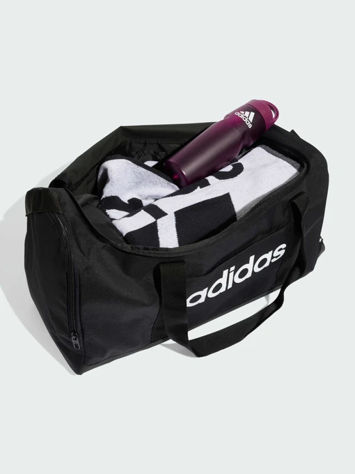 adidas Спортивна сумка колір чорний фото 3