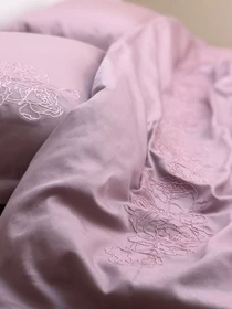 Підковдра рожева з вишитими півоніями Cozy модель 8009460 Фото