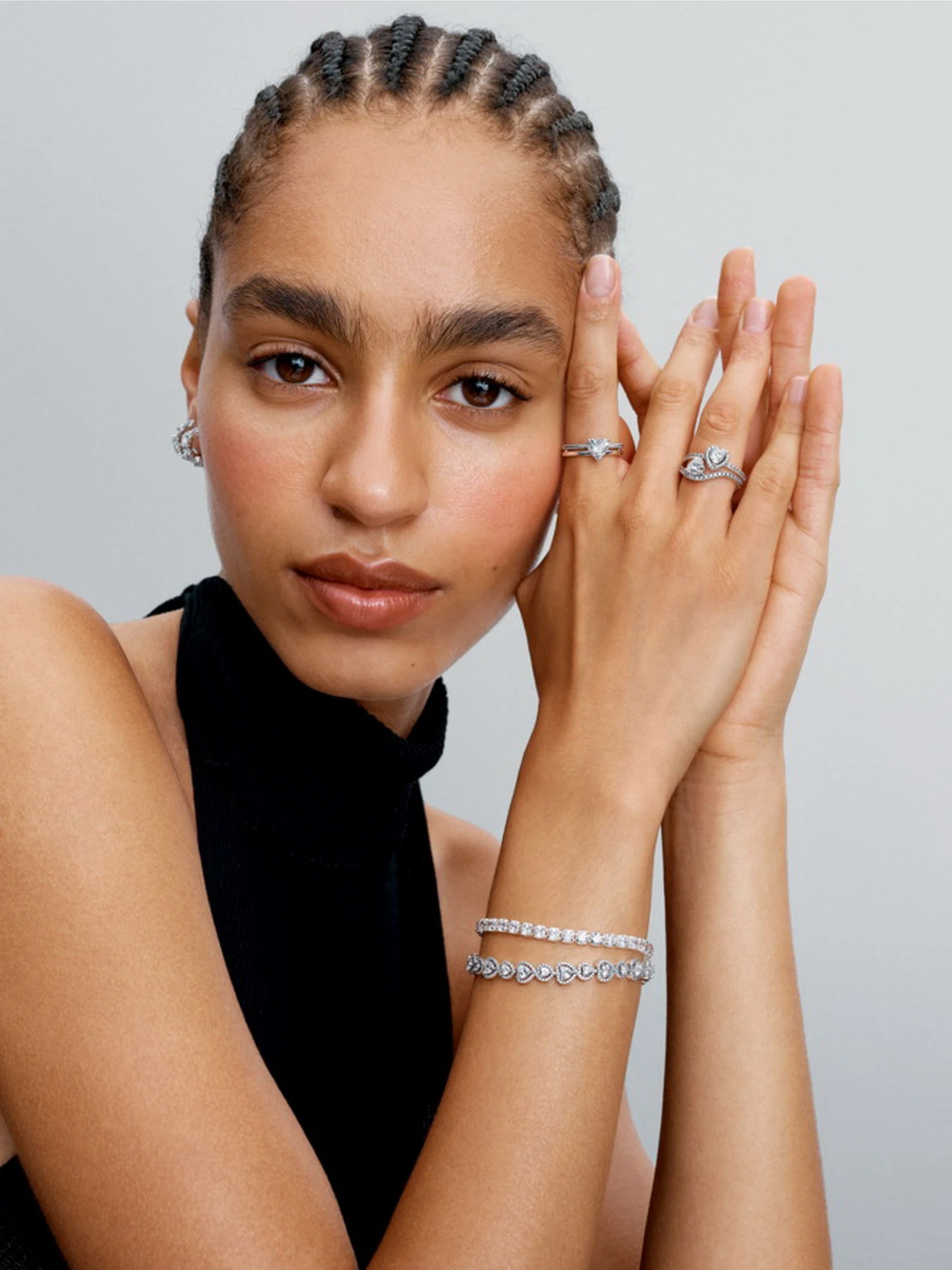 Каблучки PANDORA модель 193100C01 Каблучки PANDORA модель 193100C01 Фото