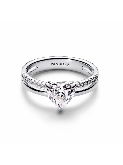 PANDORA Каблучки колір срібний фото 2
