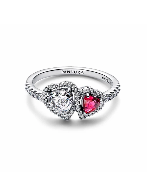 PANDORA Каблучки колір срібний фото 2