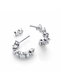 Серьги-подвески PANDORA модель 293657C01 Фото