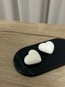 Свічка "Серце S" ароматичне з натурального оливкового воску Candle Design модель 130.2005 Фото