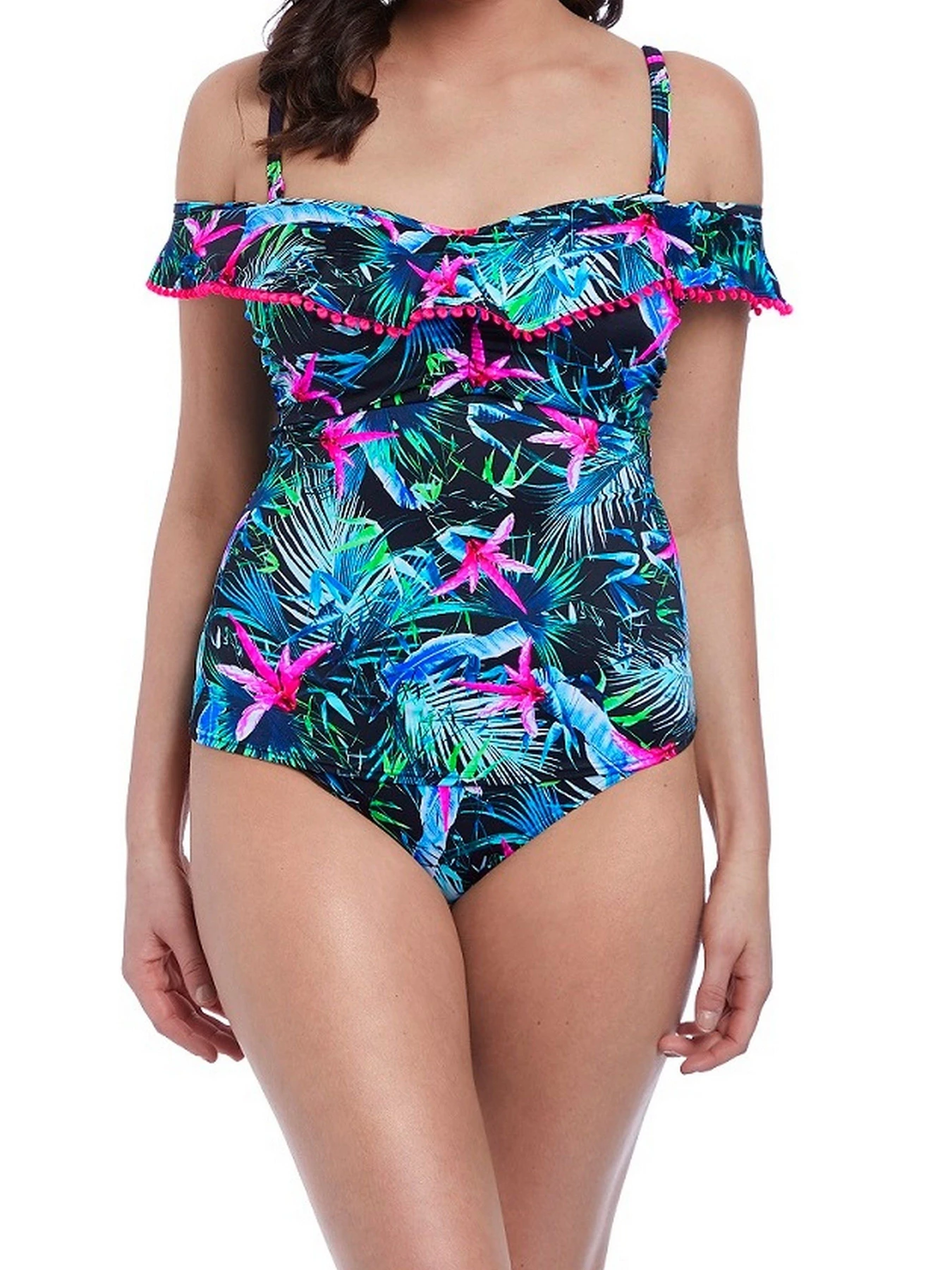 Одежда для пляжа Freya Jungle Flower модель 5843BLK Одежда для пляжа Freya Jungle Flower модель 5843BLK Фото