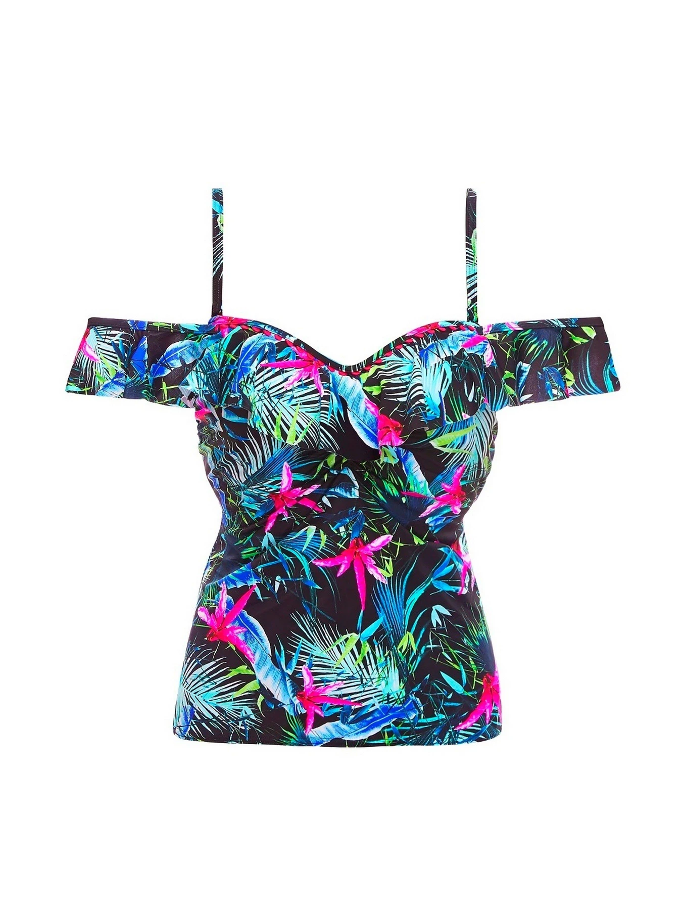Одежда для пляжа Freya Jungle Flower модель 5843BLK Одежда для пляжа Freya Jungle Flower модель 5843BLK Фото