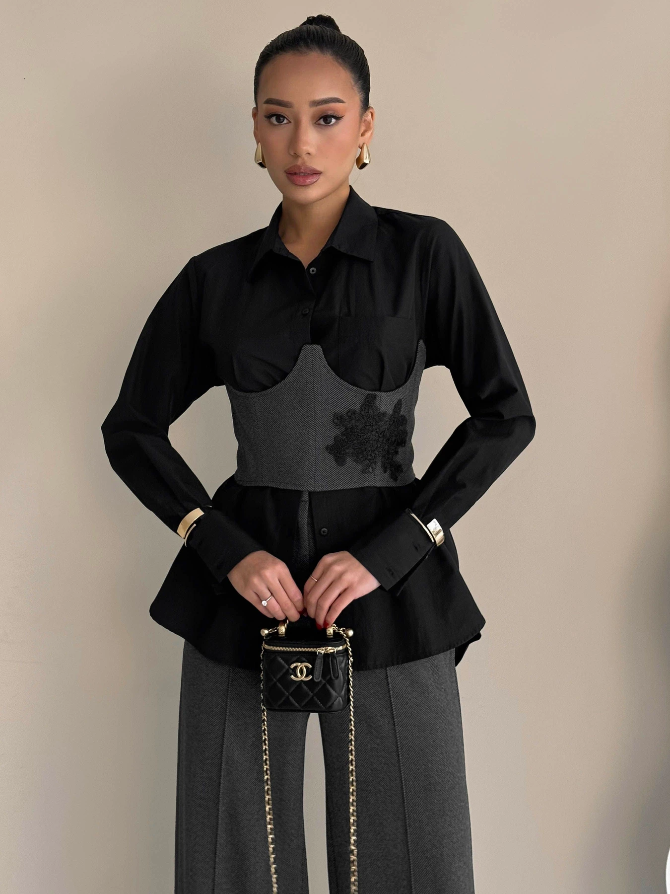 Боди и корсеты Jadone Fashion модель Korset_Tetra_graf Фото