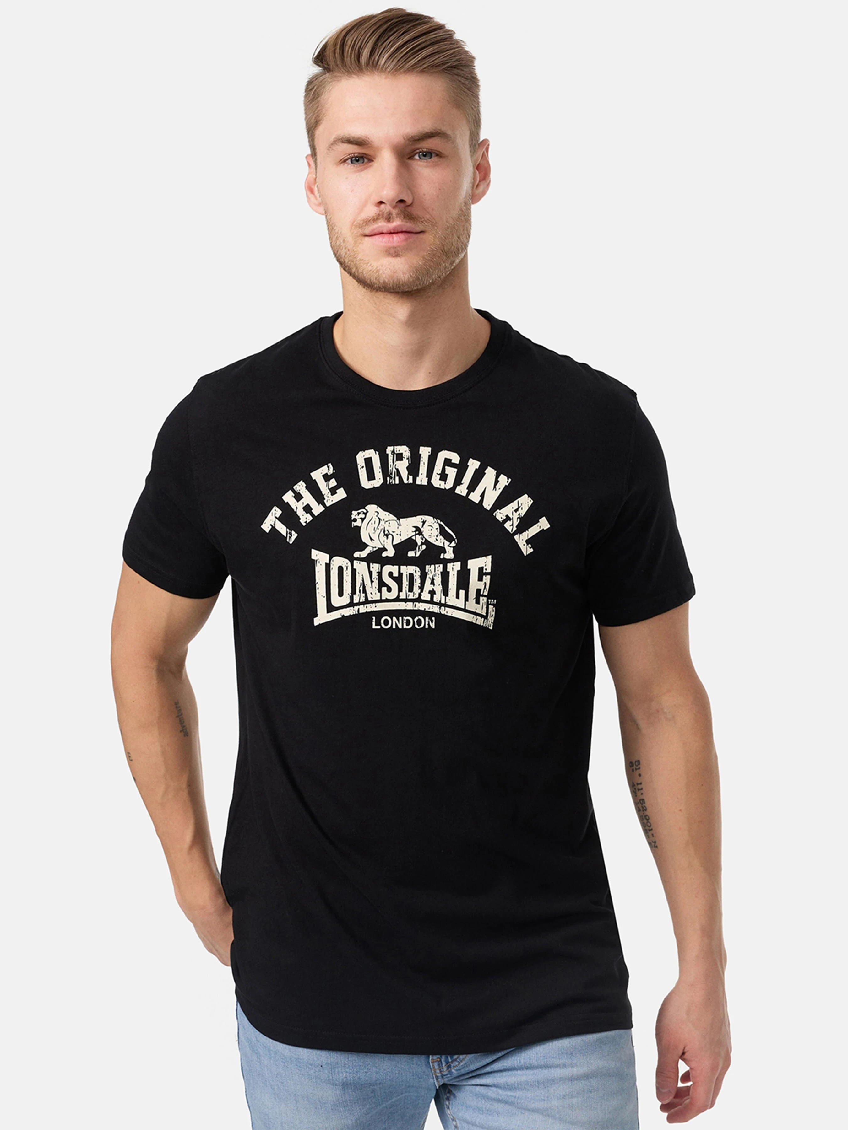 Бавовняна Чоловіча Футболка Lonsdale