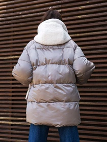 Куртки та дублянки MilaNova модель Куртка К-271 капучино Фото