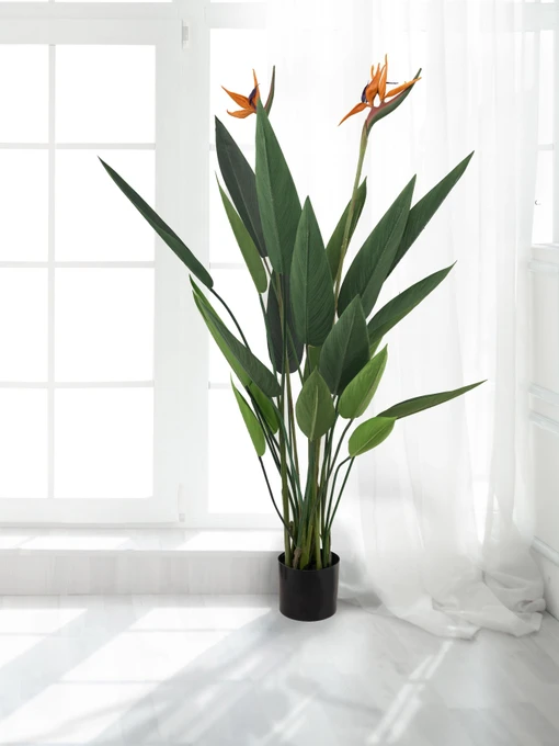 Искусственное растение "Strelitzia", 120 см Engard модель TW-25 Фото