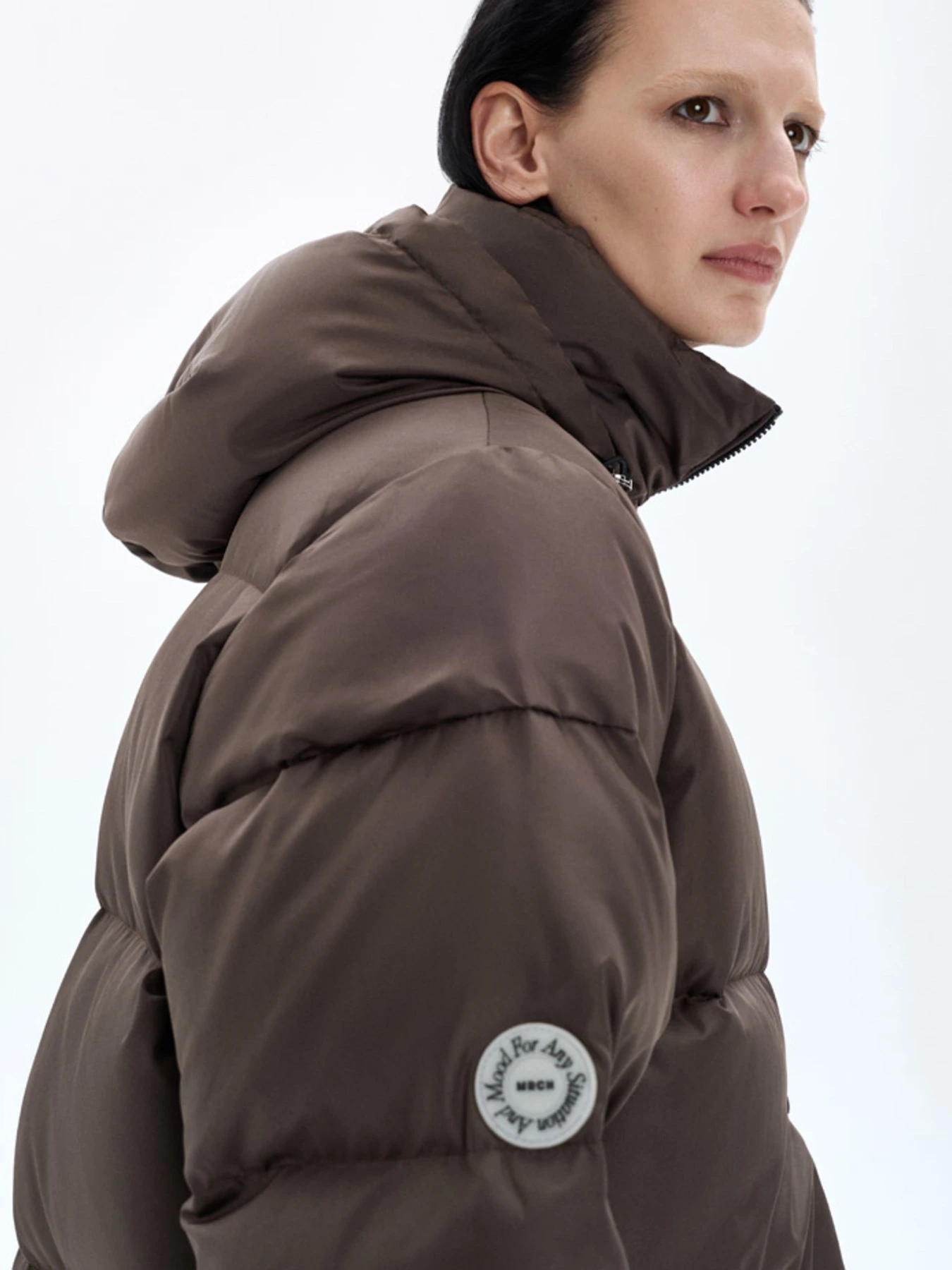 Куртки и дубленки MARCHI модель AW-21-18brown Фото