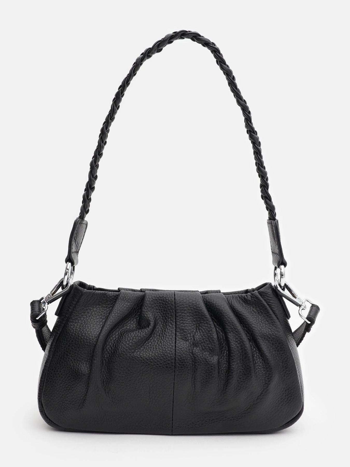 Сумки Borsa Leather модель K15001bl-black Фото
