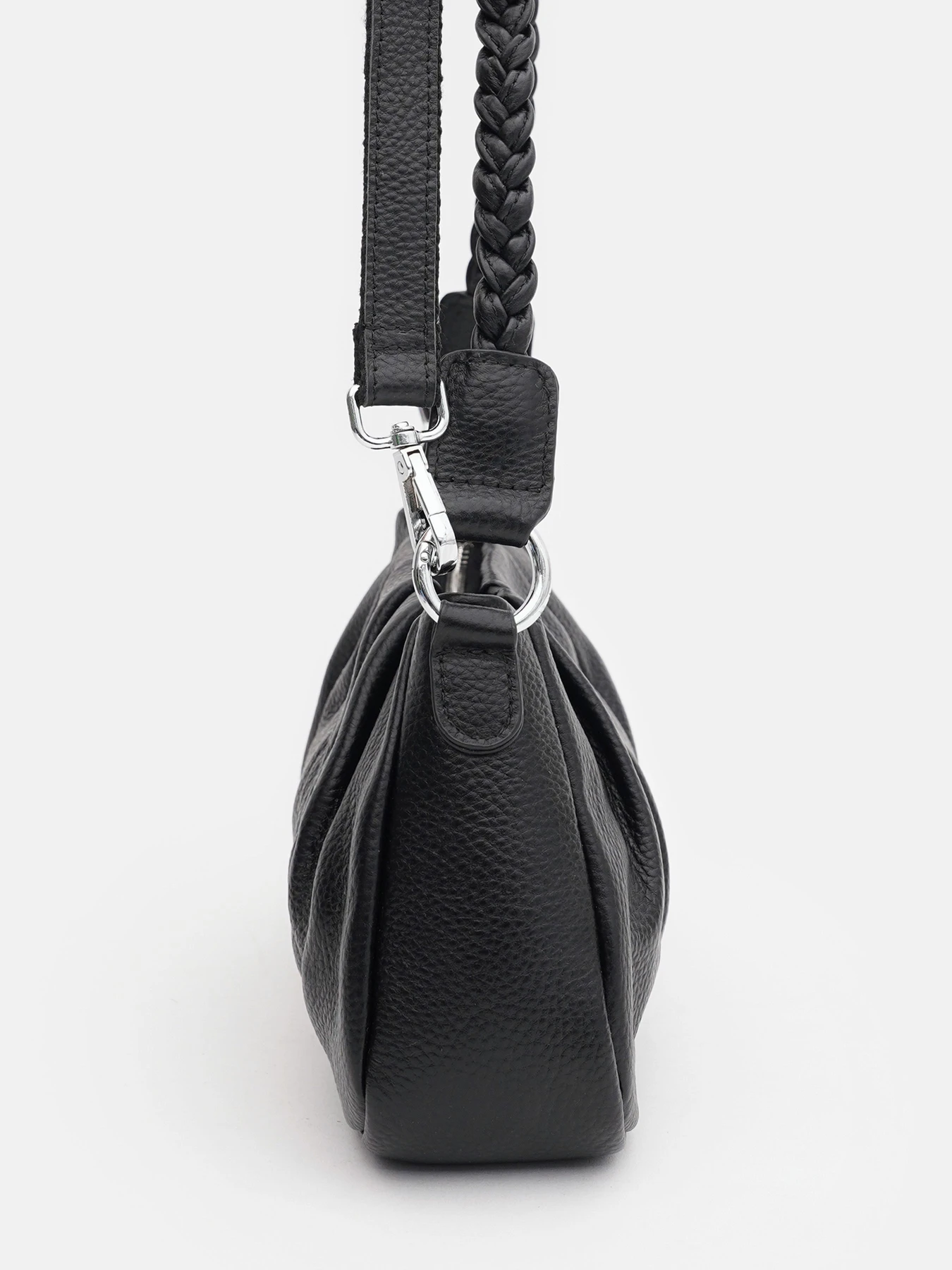 Сумки Borsa Leather модель K15001bl-black Фото