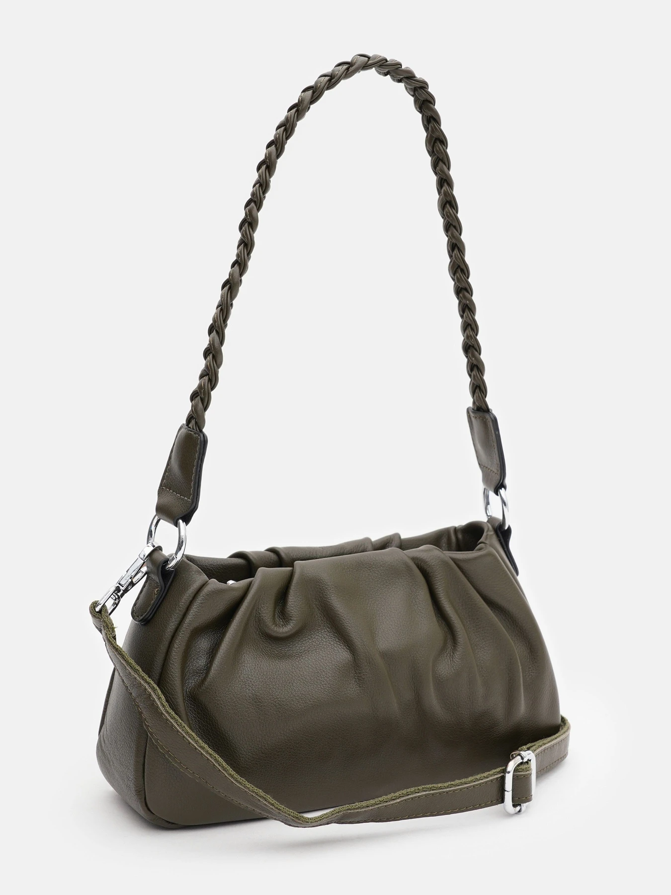 Сумки Borsa Leather модель K15001gr-green Фото