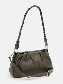 Сумки Borsa Leather модель K15001gr-green Фото
