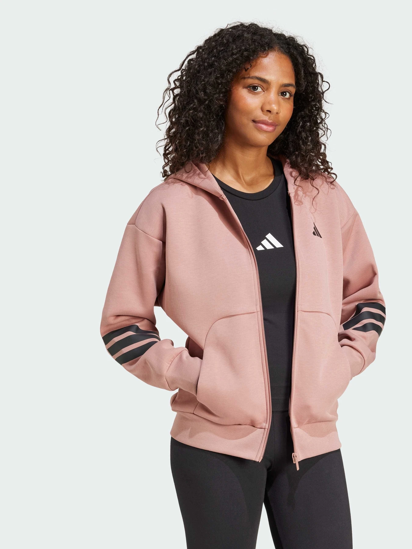 Худи и свитшоты Adidas 3 Stripes модель JE0177 Фото
