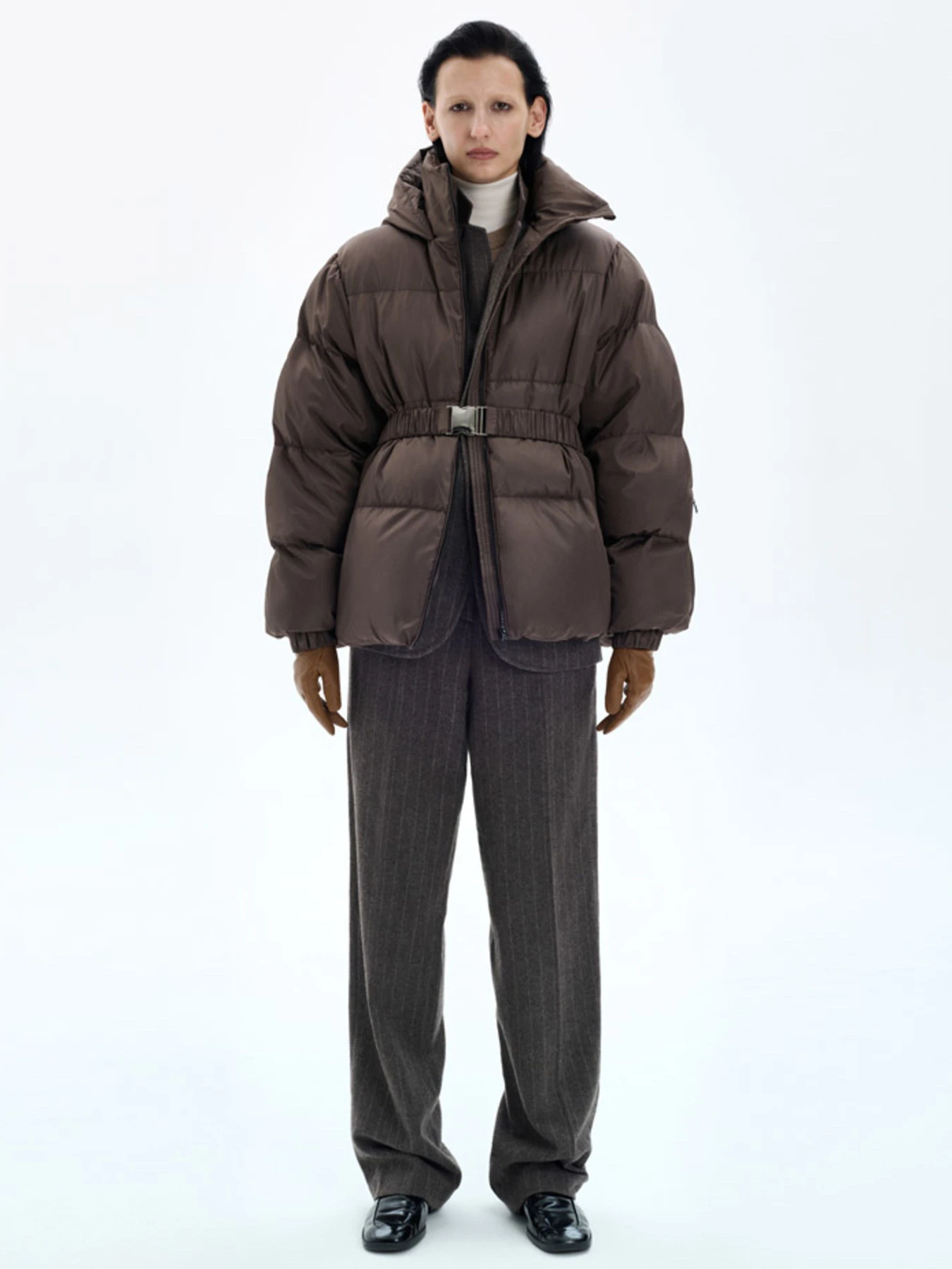 Куртки и дубленки MARCHI модель AW-22-6brown Фото