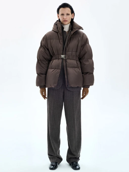 Куртки и дубленки MARCHI модель AW-22-6brown Фото