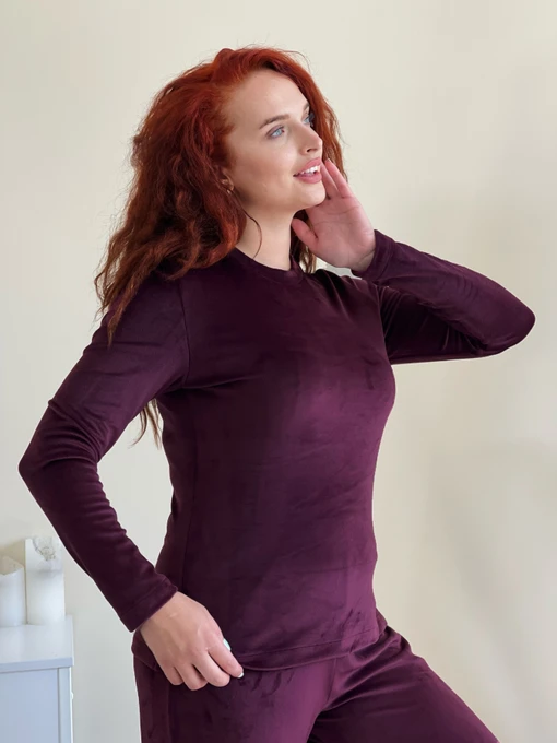 Велюрова Жіноча Піжама Merlini фото 3