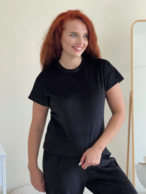 Велюрова Жіноча Піжама Merlini фото 3