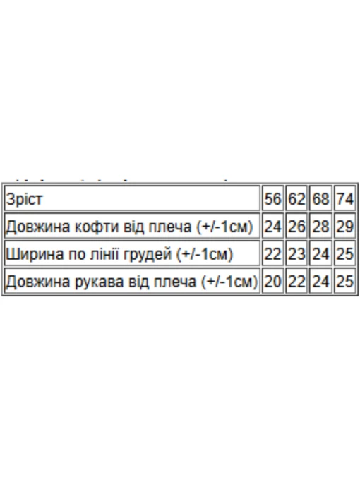 Дитяча Кофта Носи своє фото 2