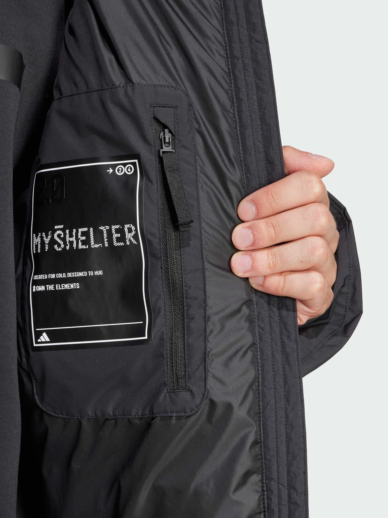 Куртки и дубленки Adidas MyShelter модель IS9049 Фото