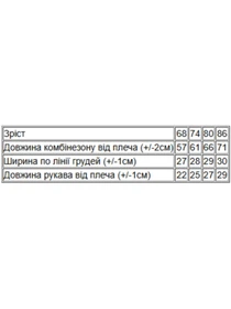 Одяг для немовлят Носи своє модель 5001-025-33-5-chajna-troqnda Фото