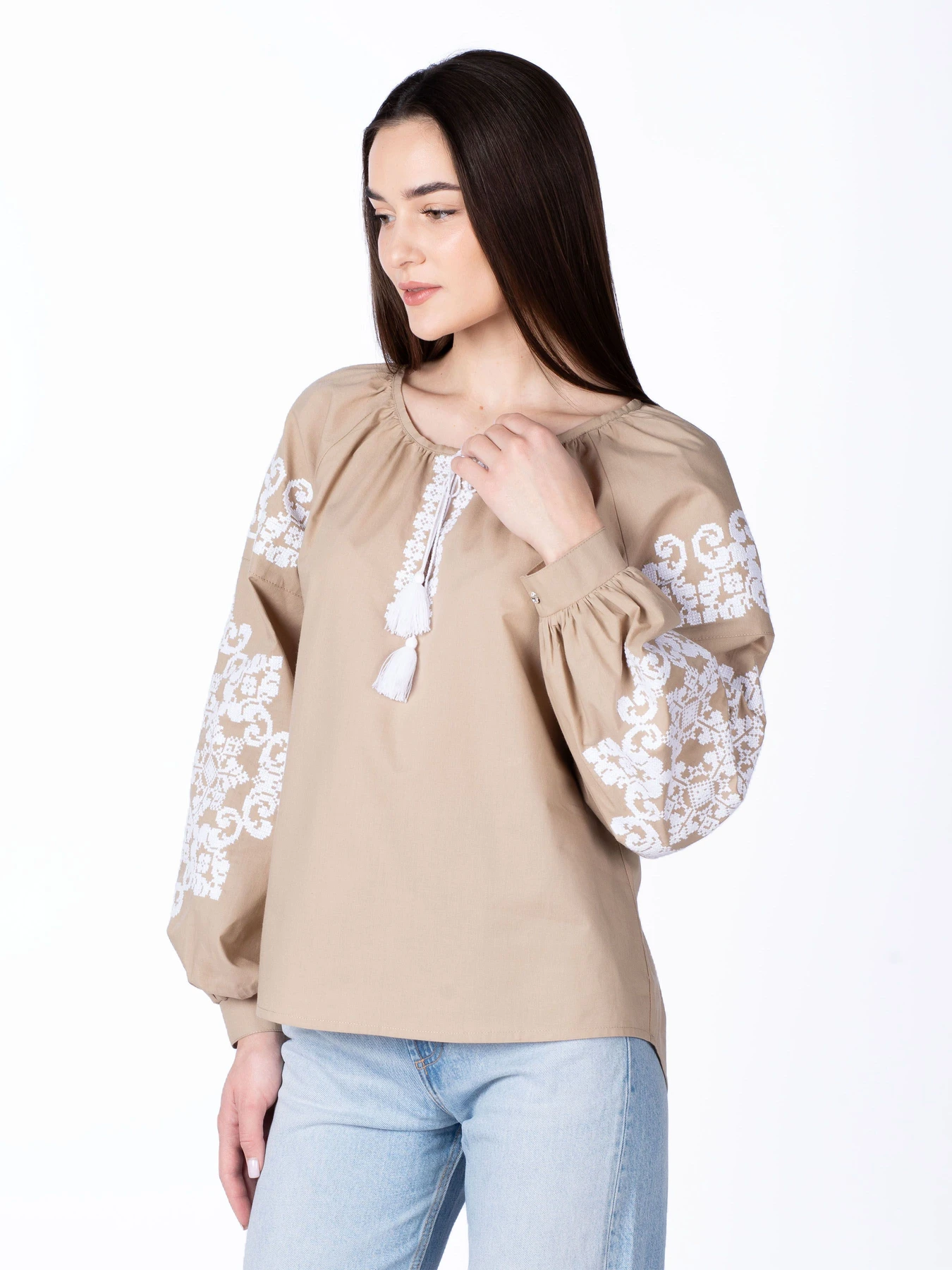 Вышиванки Едельвіка модель 899-18-00beige Вышиванки Едельвіка модель 899-18-00beige Фото